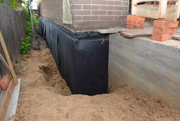 Happy homeowners after waterproofing job in Bloomingdale